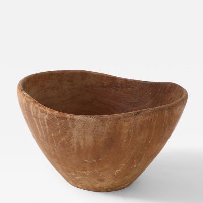 Hand Carved Wooden Bowl France