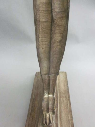 Hand Carved and Cerused Modern Neoclassical Northern Italian Console