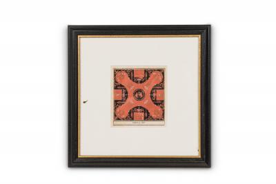 Hand Colored Print 19th