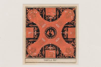 Hand Colored Print 19th