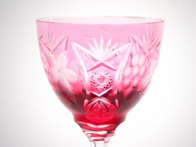 Hand Etched Tableware Barware Wine Water Service 10 People