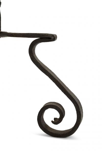 Hand Forged Iron Floor Lamp