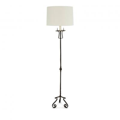 Hand Forged Iron Floor Lamp