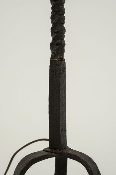 Hand Forged Iron Floor Lamp