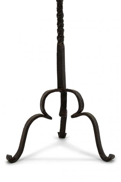 Hand Forged Iron Floor Lamp