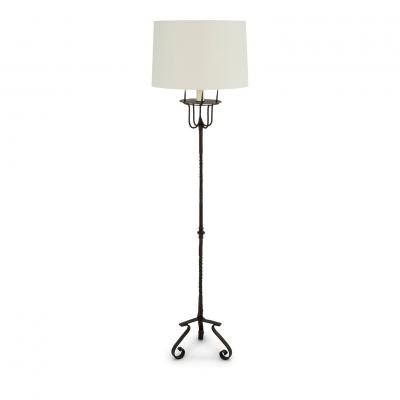 Hand Forged Iron Floor Lamp