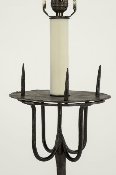 Hand Forged Iron Floor Lamp