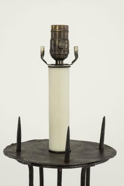 Hand Forged Iron Floor Lamp