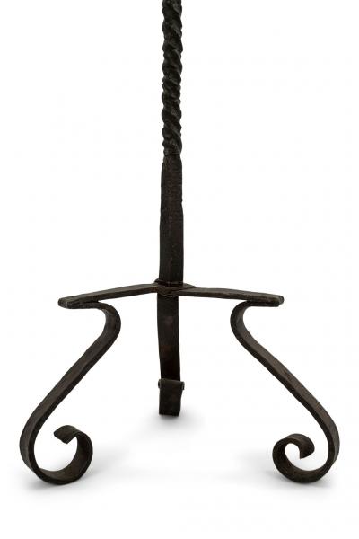 Hand Forged Iron Floor Lamp
