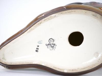 Hand Grafted Painted Glazed Porcelain Tableware Decorative Sculpture