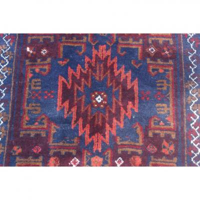 Hand Knotted Afghan Baluchi Rug