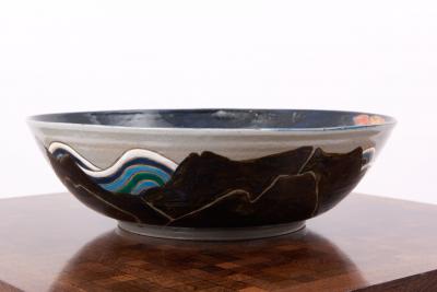Hand Painted Ceramic Bowl Japan 2016