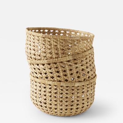 Hand Woven Circular Basket