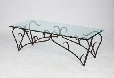 Hand Wrought Iron Coffee Table