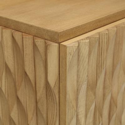 Hand carved Oak Bar Cabinet Italy