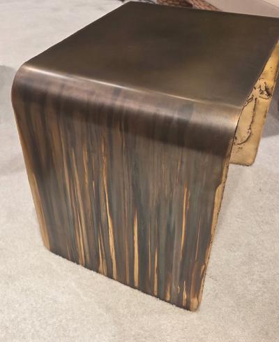 Hand crafted Sparky Side Table Bench