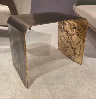 Hand crafted Sparky Side Table Bench