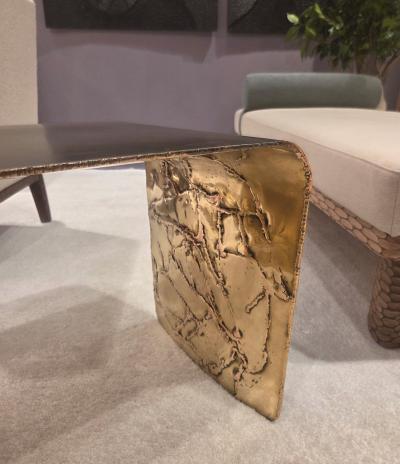 Hand crafted Sparky Side Table Bench