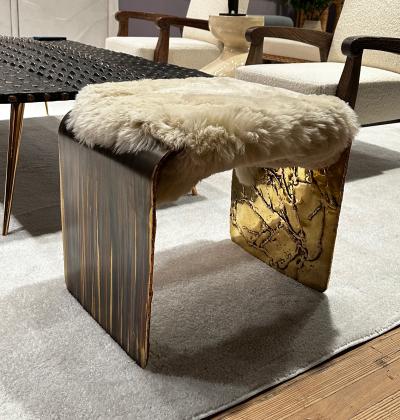 Hand crafted Sparky Side Table Bench