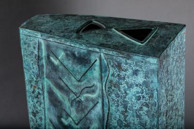 Hand formed Copper Sculpture