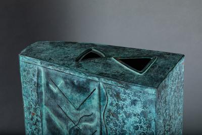 Hand formed Copper Sculpture