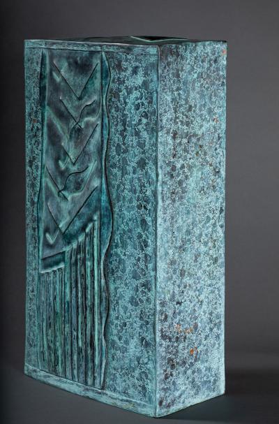 Hand formed Copper Sculpture