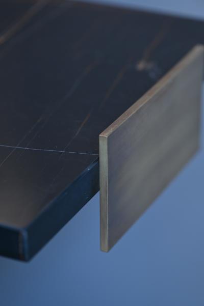 Handcrafted Console in Metal and Marble Italy 2020