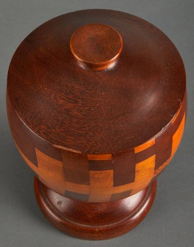 Handcrafted Marquetry Container