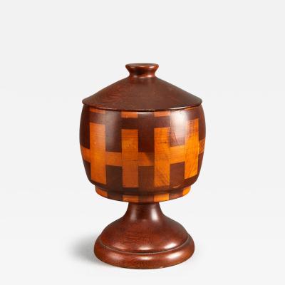 Handcrafted Marquetry Container