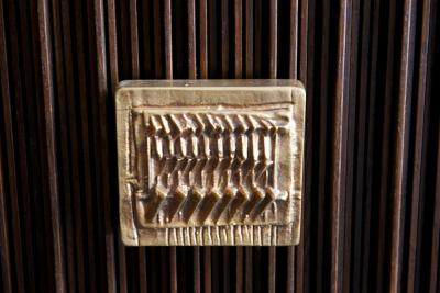 Handcrafted Sideboard in Oak Bronze Glass Italy 2020
