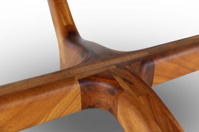 Handcrafted Solid Koa Wood Dining Table Studio Craft Design