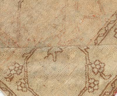 Handmade Antique Turkish Oushak Rug