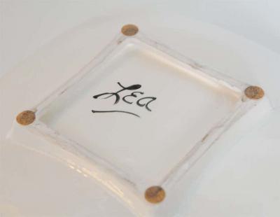 Handpainted Carnival Horse square Platter