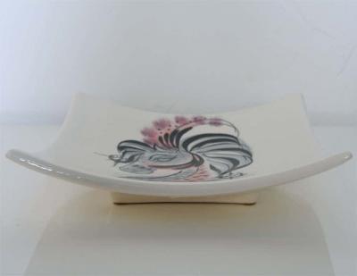 Handpainted Carnival Horse square Platter