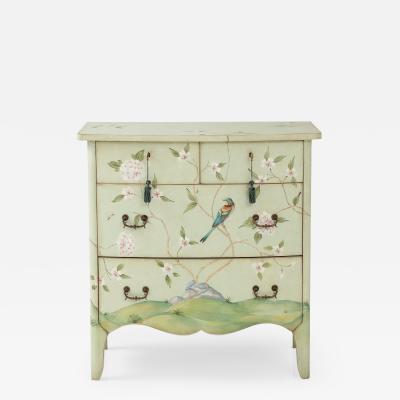 Handpatined Italian Chest of Drawers 21st C 