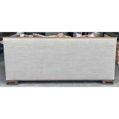 Handsome Modern Robert Marinelli Sofa High Back Settee
