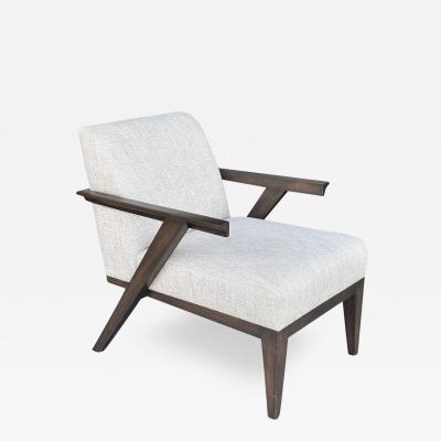 Handsome Modern Robert Marinelli Super Stylish Club Chair