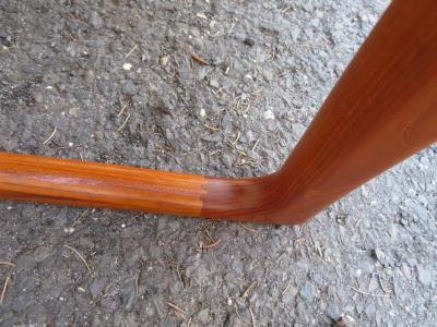Handsome Set of 6 Danish Benny Linden Teak Dining Chairs Mid Century Modern