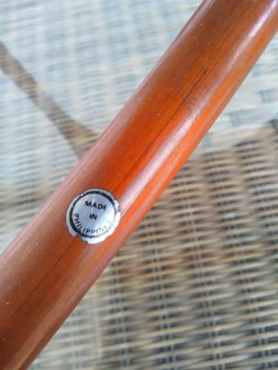 Handwoven Bamboo and Rattan Dining set