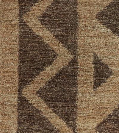 Handwoven Checkered Hemp Rug