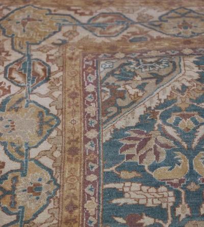 Handwoven Late 19th Century Amritsar Wool Rug