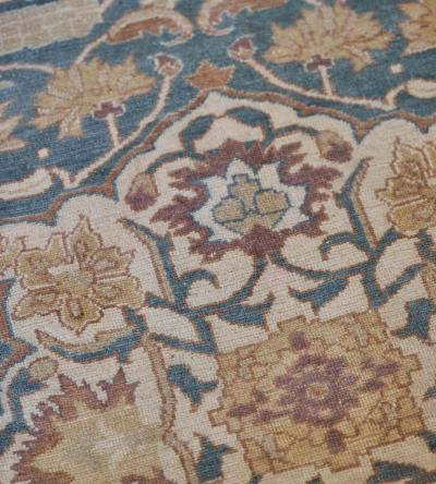 Handwoven Late 19th Century Amritsar Wool Rug