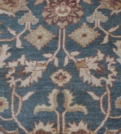 Handwoven Late 19th Century Amritsar Wool Rug