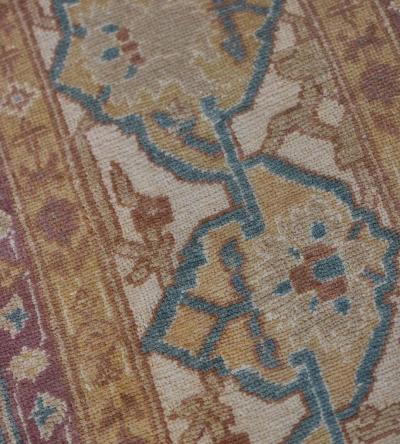 Handwoven Late 19th Century Amritsar Wool Rug