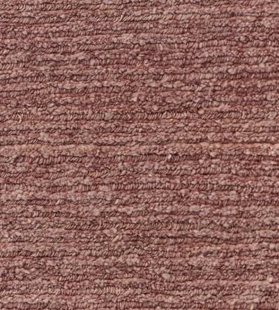 Handwoven Mauve Abrash Hemp Rug