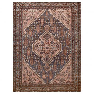 Handwoven Mid 20th Century Persian Malayer Rug