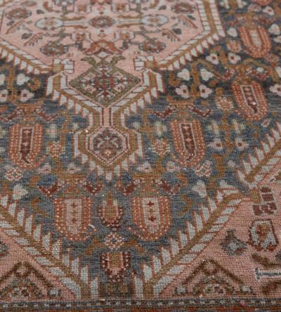 Handwoven Mid 20th Century Persian Malayer Rug