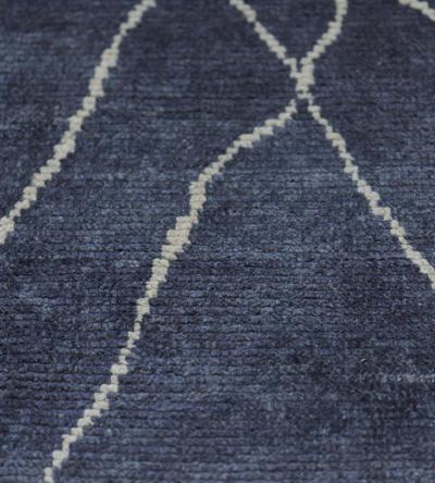 Handwoven Moroccan Inspired Wool Rug