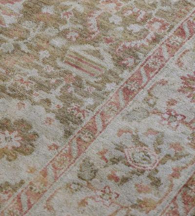 Handwoven Oushak Style Rug