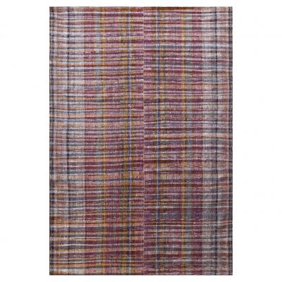 Handwoven Plaid Wool Flatweave